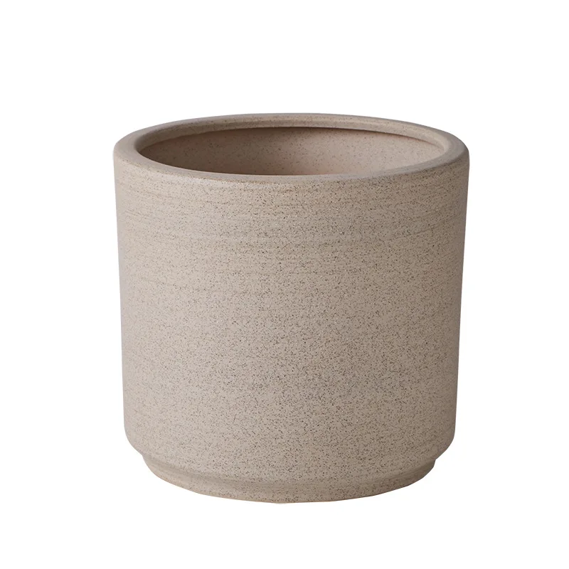Simple Nordic round mouth ceramic flower pot large floor-to-ceiling green plant office practical flower pot decoration
Simple Nordic round mouth ceramic flower pot large floor-to-ceiling green plant office practical flower pot decoration