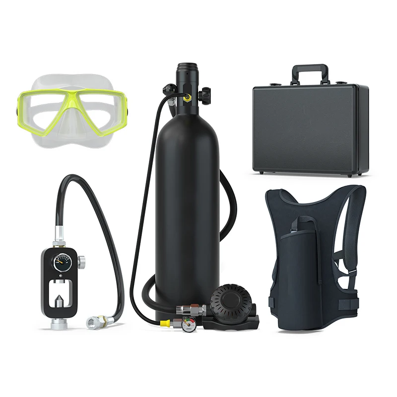 Diving equipment Scuba diving air oxygen tank 2L new mini tank dive scuba set
Diving equipment Scuba diving air oxygen tank 2L new mini tank dive scuba set