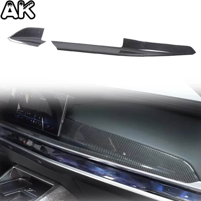 For BMW 7 Series G70 2023-2026 Real Carbon Fiber Car Center Console Dashboard Decorative Frame Sticker Car Interior Accessories
For BMW 7 Series G70 2023-2026 Real Carbon Fiber Car Center Console Dashboard Decorative Frame Sticker Car Interior Accessories