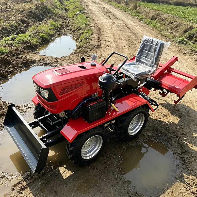 Customized Wheeled Four‑Wheel Tractor, High‑Power 4WD Cultivator, Rotary Tiller, Upgraded Tiller
Customized Wheeled Four‑Wheel Tractor, High‑Power 4WD Cultivator, Rotary Tiller, Upgraded Tiller