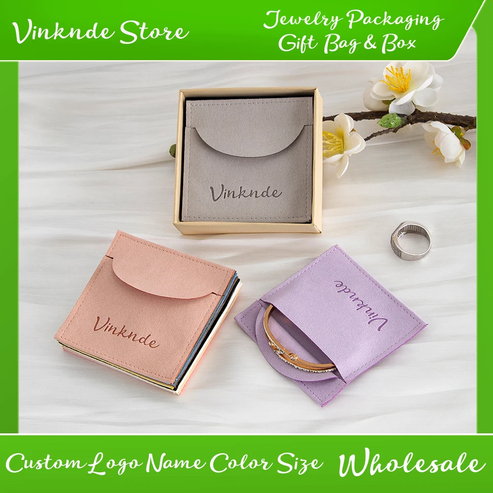 100-Pack Bulk Beige Suede Microfiber Jewelry Pouch Custom Logo Small Size Envelope Packaging Pouch For Necklace Bracelet Ring
100-Pack Bulk Beige Suede Microfiber Jewelry Pouch Custom Logo Small Size Envelope Packaging Pouch For Necklace Bracelet Ring