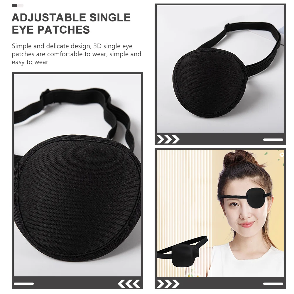 2Pcs Adjustable Single Eye Patches Comfortable Fabric PP Cotton Material Suitable for Adults Amblyopia Strabismus Treatment
2Pcs Adjustable Single Eye Patches Comfortable Fabric PP Cotton Material Suitable for Adults Amblyopia Strabismus Treatment