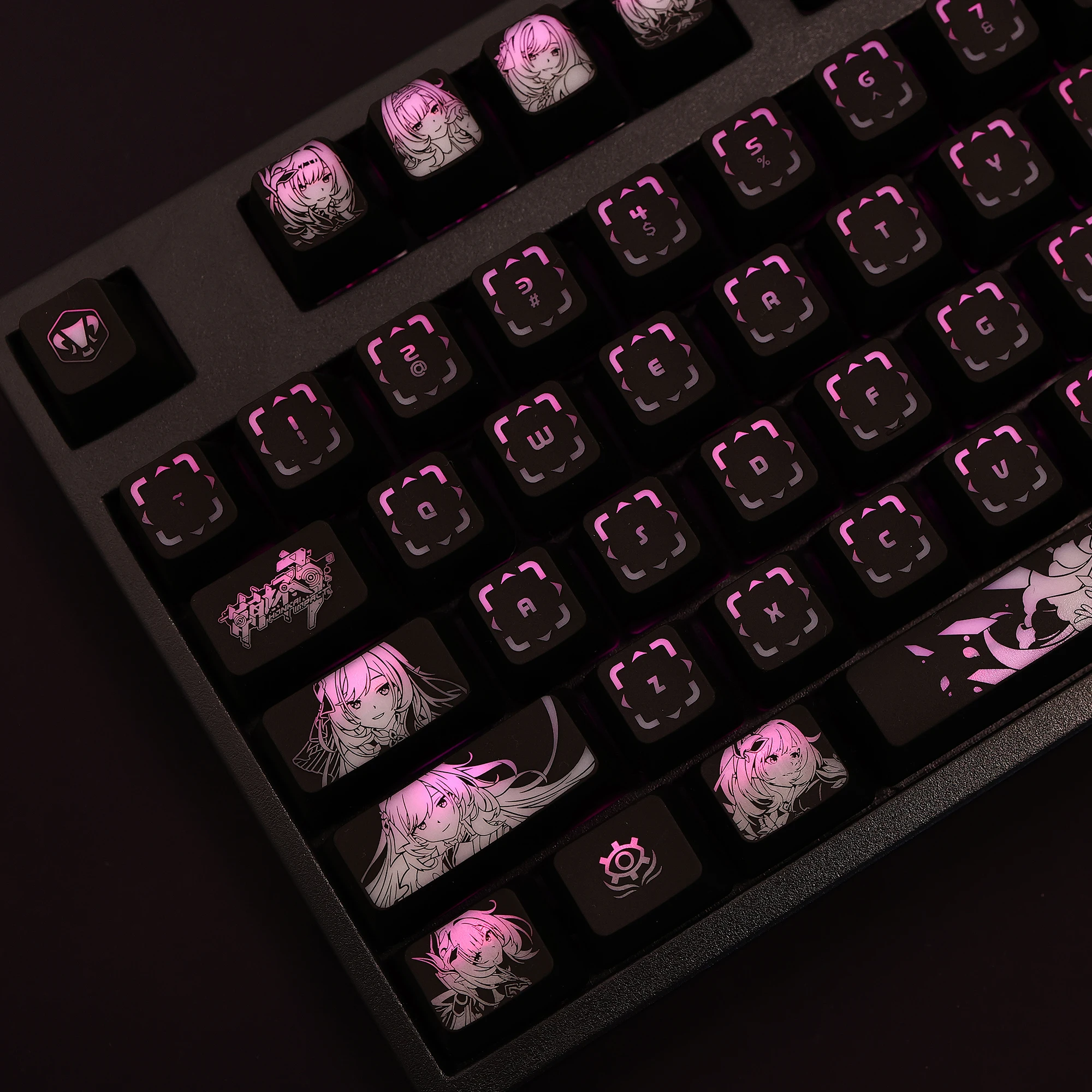 104 keys Honkai Impact 3rd Elysia Backlit Keycaps PC Coating For Logitech G512 G610 Razer BlackWidow Huntsman Corsair K70 K95
104 keys Honkai Impact 3rd Elysia Backlit Keycaps PC Coating For Logitech G512 G610 Razer BlackWidow Huntsman Corsair K70 K95