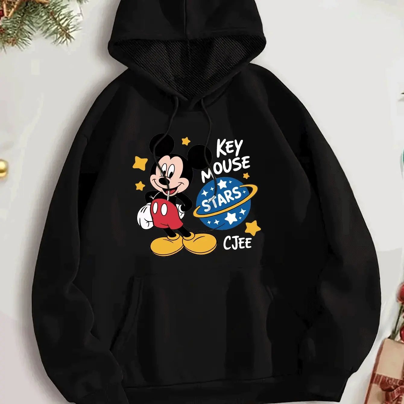 Мужские и женские рождественские толстовки с Микки Маусом Диснея, модные толстовки унисекс большого размера, осенне-зимние флисовые повседневные универсальные
Мужские и женские рождественские толстовки с Микки Маусом Диснея, модные толстовки унисекс большого размера, осенне-зимние флисовые повседневные универсальные