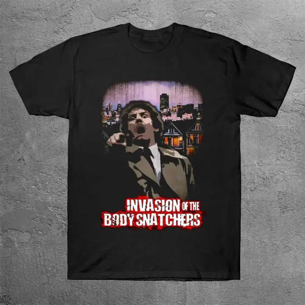 Invasion Of The Body Snatchers 1978 Fan Art Design T-Shirt Men Fashion Oversized T Shirt
Invasion Of The Body Snatchers 1978 Fan Art Design T-Shirt Men Fashion Oversized T Shirt