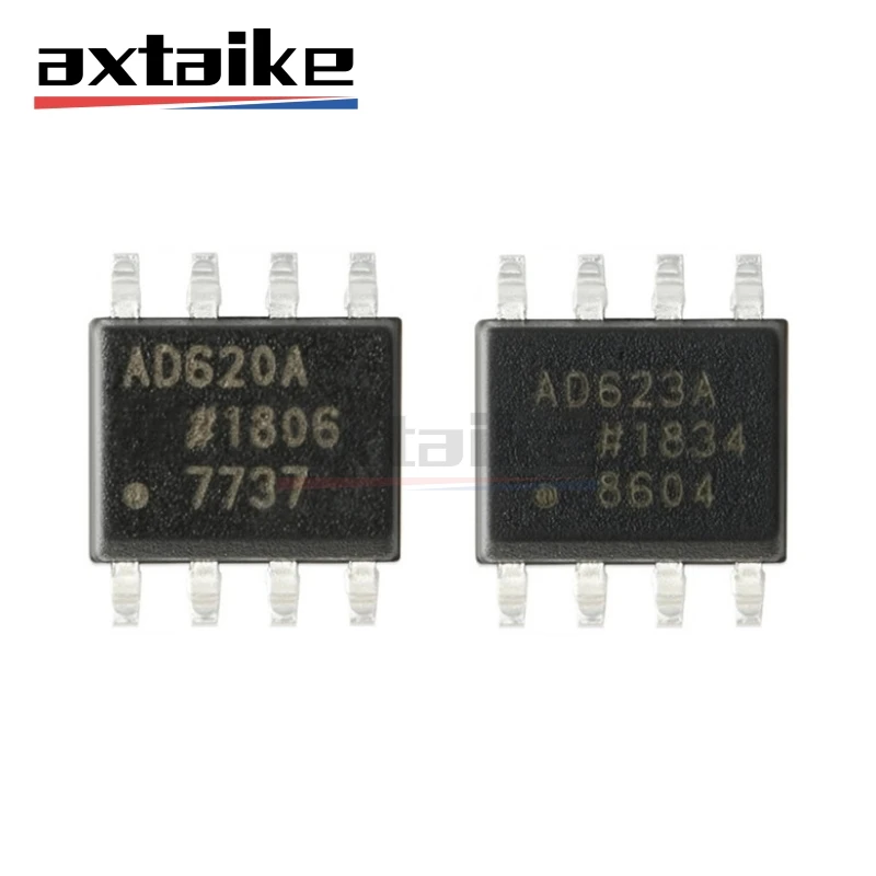5PCS AD620ARZ AD623ARZ SOP-8 AD620 AD623 AD620A AD623A AD620AR Single Supply Rail - Rail Low Cost Instrumentation Amplifier IC
5PCS AD620ARZ AD623ARZ SOP-8 AD620 AD623 AD620A AD623A AD620AR Single Supply Rail - Rail Low Cost Instrumentation Amplifier IC