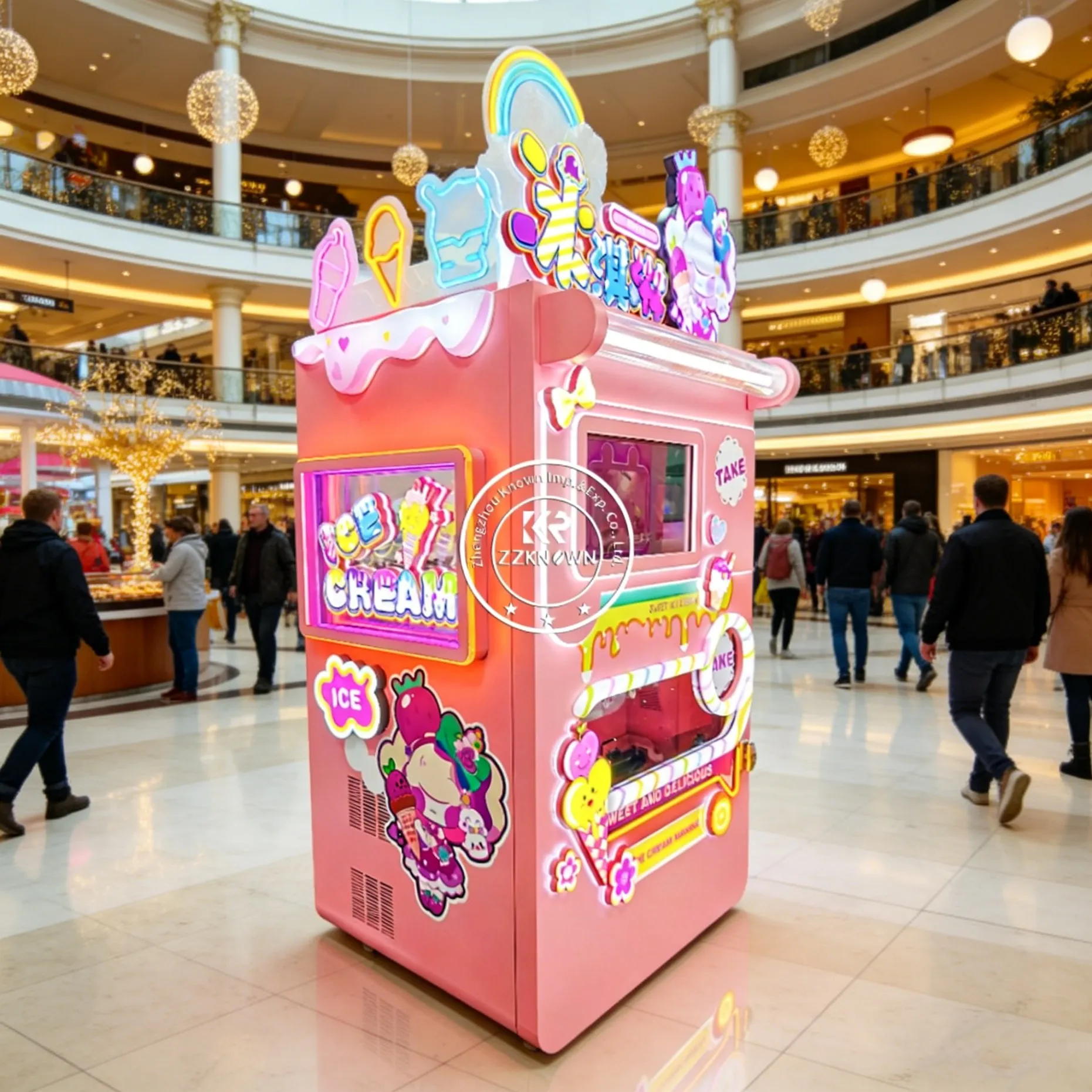 14L/H Small Commercial Ice Cream Maker Soft Serve Ice Cream Vending Machine Fully Automatic Making Ice Cream Machine LED Panel
14L/H Small Commercial Ice Cream Maker Soft Serve Ice Cream Vending Machine Fully Automatic Making Ice Cream Machine LED Panel