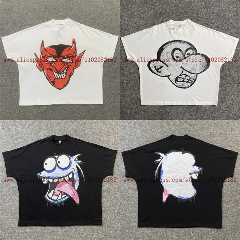 New Oversized Blutosatire T Shirt Men Women Top Quality Cartoon Print T-shirt 2024ss Streetwear Short Sleeve
New Oversized Blutosatire T Shirt Men Women Top Quality Cartoon Print T-shirt 2024ss Streetwear Short Sleeve