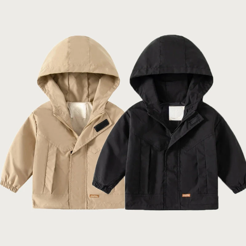 New Boys Trench Jacket Kids Clothes Windbreaker Coats Children Windproof Hooded Outerwear 2-6 Years Spring Autumn Matching 2024
New Boys Trench Jacket Kids Clothes Windbreaker Coats Children Windproof Hooded Outerwear 2-6 Years Spring Autumn Matching 2024