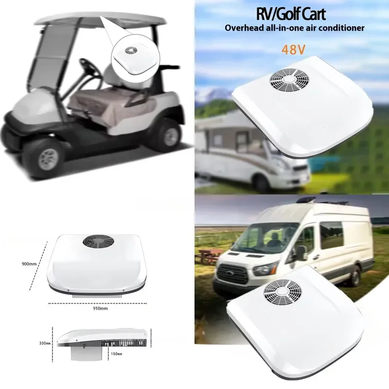 【CHIMU HOME】 24V Electric Car Air Conditioner Top-Mounted Integrated Unit for Golf Cart RV Hotel Parking Truck
【CHIMU HOME】 24V Electric Car Air Conditioner Top-Mounted Integrated Unit for Golf Cart RV Hotel Parking Truck