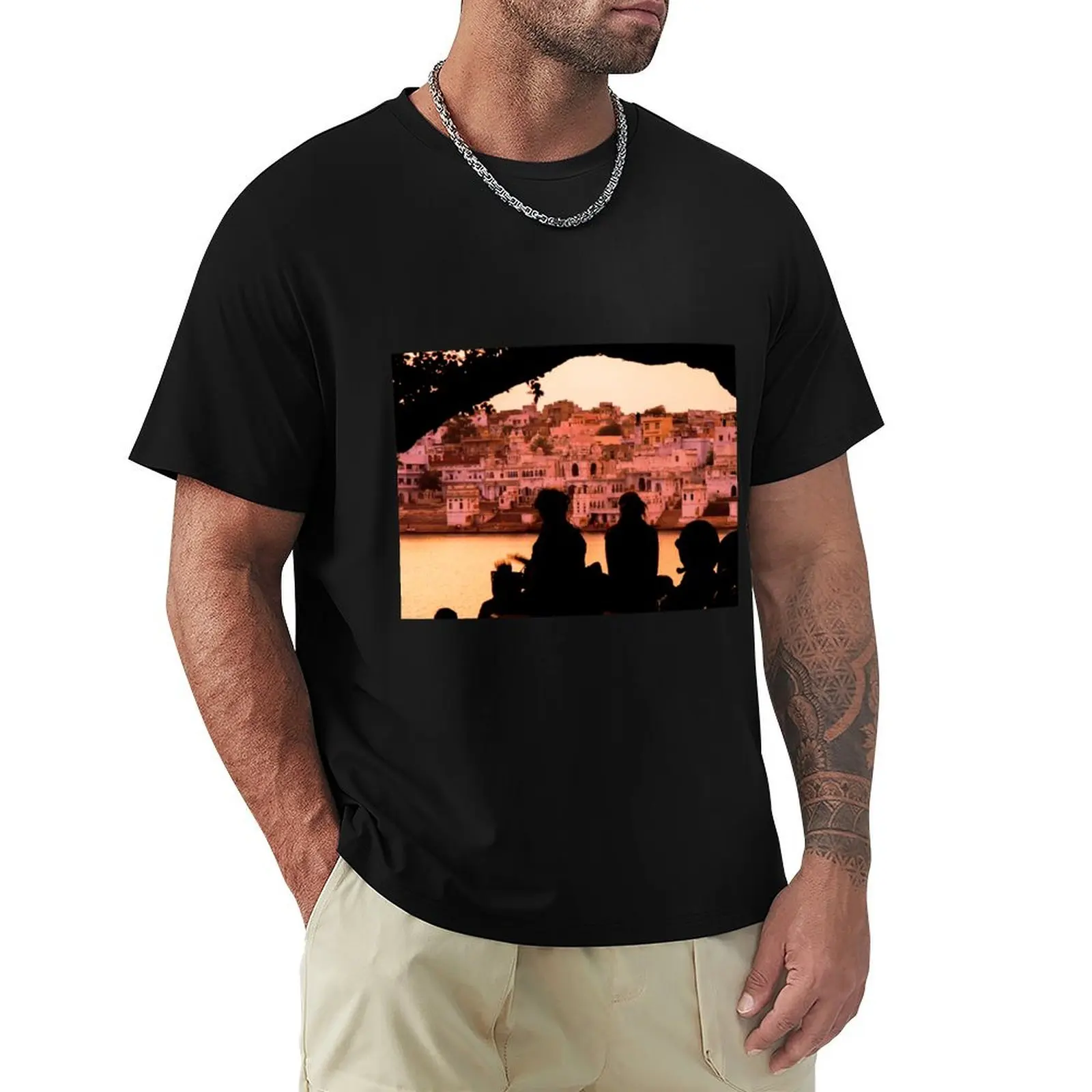 Pushkar Lake T-Shirt Short sleeve tee oversized cute clothes anime t shirts mens graphic t-shirts funny
Pushkar Lake T-Shirt Short sleeve tee oversized cute clothes anime t shirts mens graphic t-shirts funny