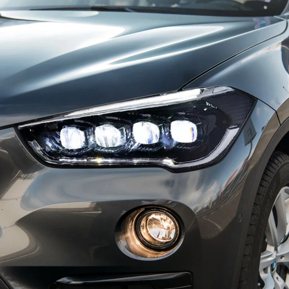 Модернизированная фара в сборе для BMW X1 2016-2019 F48 F49, автомобильная светодиодная лампа с 4 линзами-проекторами, Plug and Play, аксессуары для освещения
Модернизированная фара в сборе для BMW X1 2016-2019 F48 F49, автомобильная светодиодная лампа с 4 линзами-проекторами, Plug and Play, аксессуары для освещения