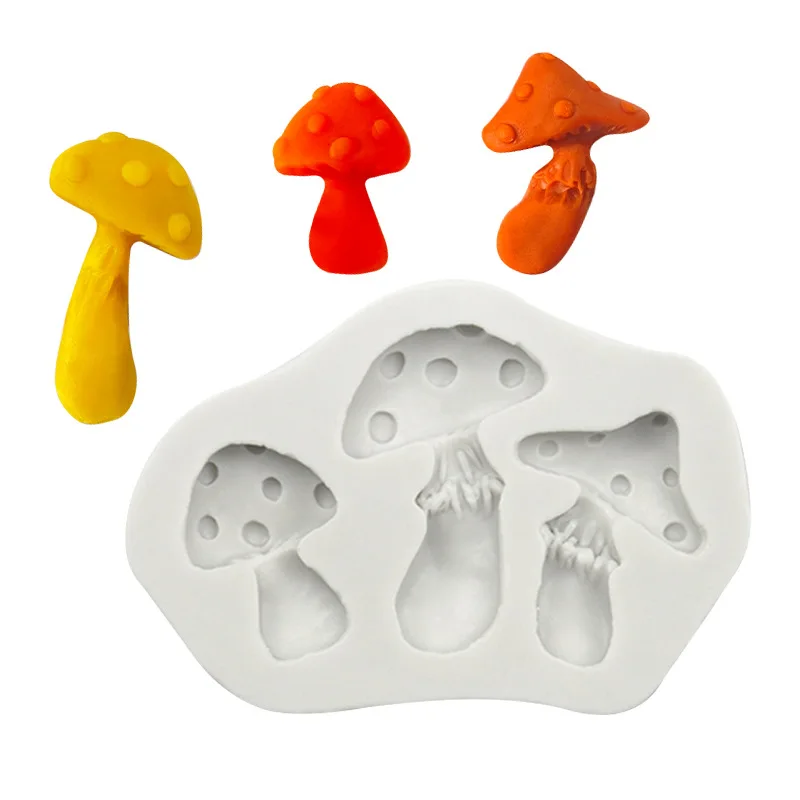 Three Mushrooms DIY Baking Cake Decoration, Silicone Mold, Handmade Fondant Epoxy Mold, Cake Decoration Accessories
Three Mushrooms DIY Baking Cake Decoration, Silicone Mold, Handmade Fondant Epoxy Mold, Cake Decoration Accessories