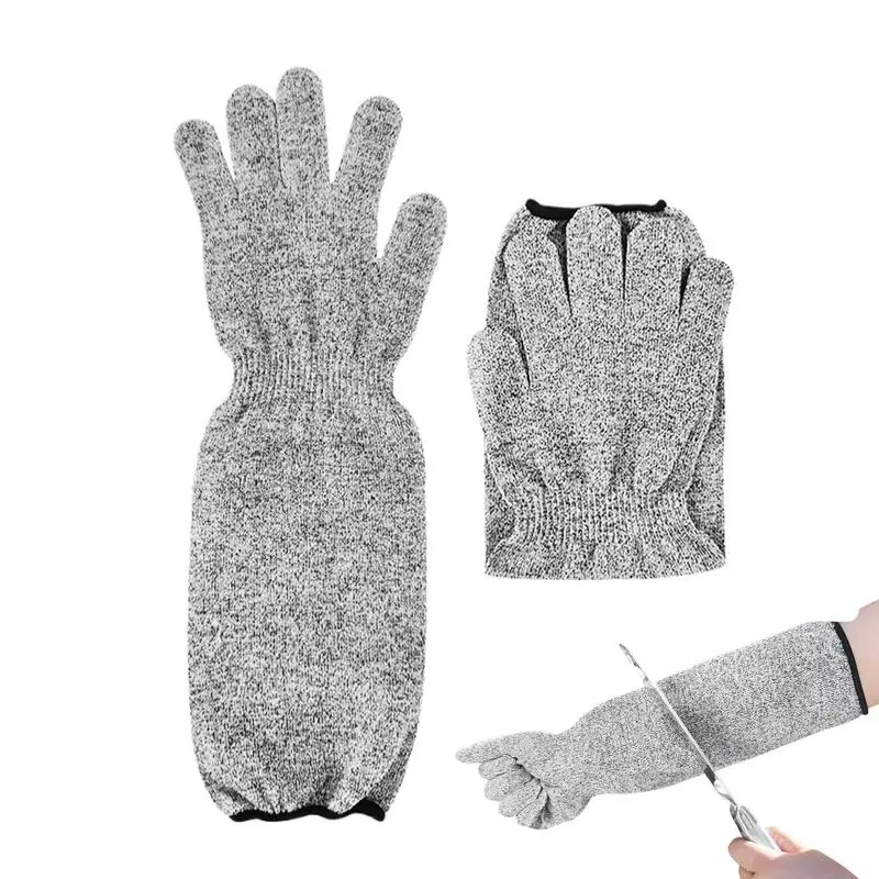 Anti Cut Gloves Protective Sleeves for Farming Multifunctional Long Cut Resistant Sleeves Safety Gloves for Gardening
Anti Cut Gloves Protective Sleeves for Farming Multifunctional Long Cut Resistant Sleeves Safety Gloves for Gardening