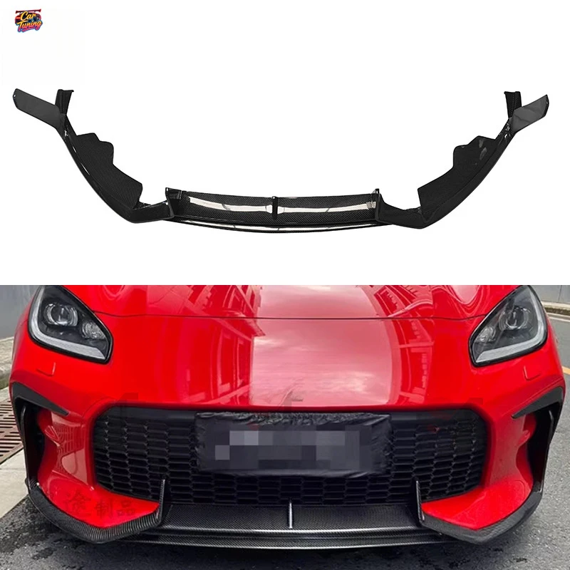 Suitable for Toyota GR86 carbon fiber front lip, front splitter, lower bumper, modified car exterior parts, body kit
Suitable for Toyota GR86 carbon fiber front lip, front splitter, lower bumper, modified car exterior parts, body kit