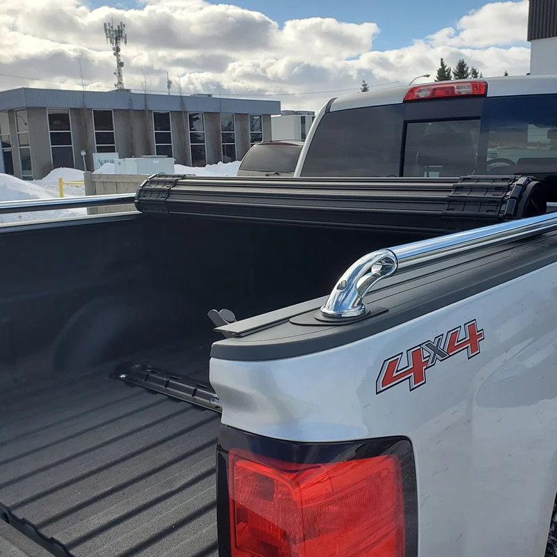 Brand New Best Quality Rolling Shutter Accessories Soft Tri Folding Tonneau Cover For 2015-now Chevrolet Colorado/Canyon, 5' Sho
Brand New Best Quality Rolling Shutter Accessories Soft Tri Folding Tonneau Cover For 2015-now Chevrolet Colorado/Canyon, 5' Sho