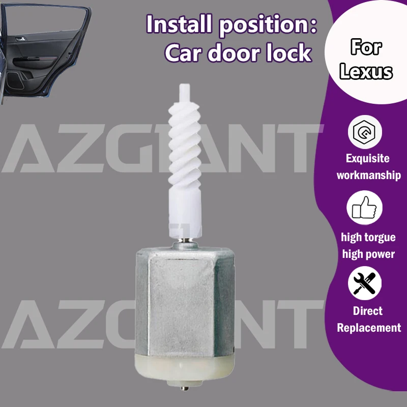 FC-280SC-20150 VD304510 For Lexus GS300/GS400/GS430/RX300 Car Door Lock Actuator Motor 12V DC replace 차문 마달 자물쇠 1020343
FC-280SC-20150 VD304510 For Lexus GS300/GS400/GS430/RX300 Car Door Lock Actuator Motor 12V DC replace 차문 마달 자물쇠 1020343