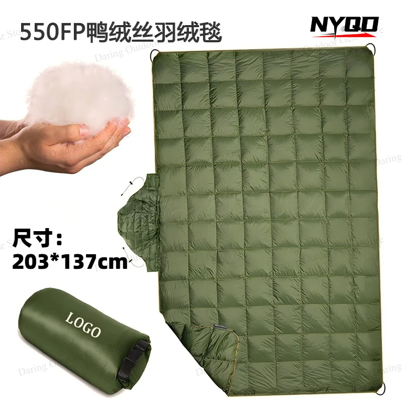 Outdoor Camping Down Blanket Folding Portable Travel Blanket Water Repellent Warm Lightweight Outdoor Picnic Hiking Sofa Quilt
Outdoor Camping Down Blanket Folding Portable Travel Blanket Water Repellent Warm Lightweight Outdoor Picnic Hiking Sofa Quilt