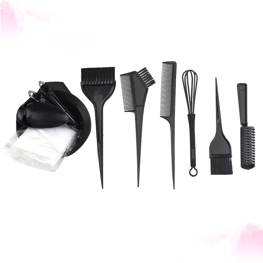 12Pcs Hair Dyeing Tools Set Professional Hairdressing Kit Black Easy Use Barbershop Hair Coloring Accessories Beauty Salon
12Pcs Hair Dyeing Tools Set Professional Hairdressing Kit Black Easy Use Barbershop Hair Coloring Accessories Beauty Salon