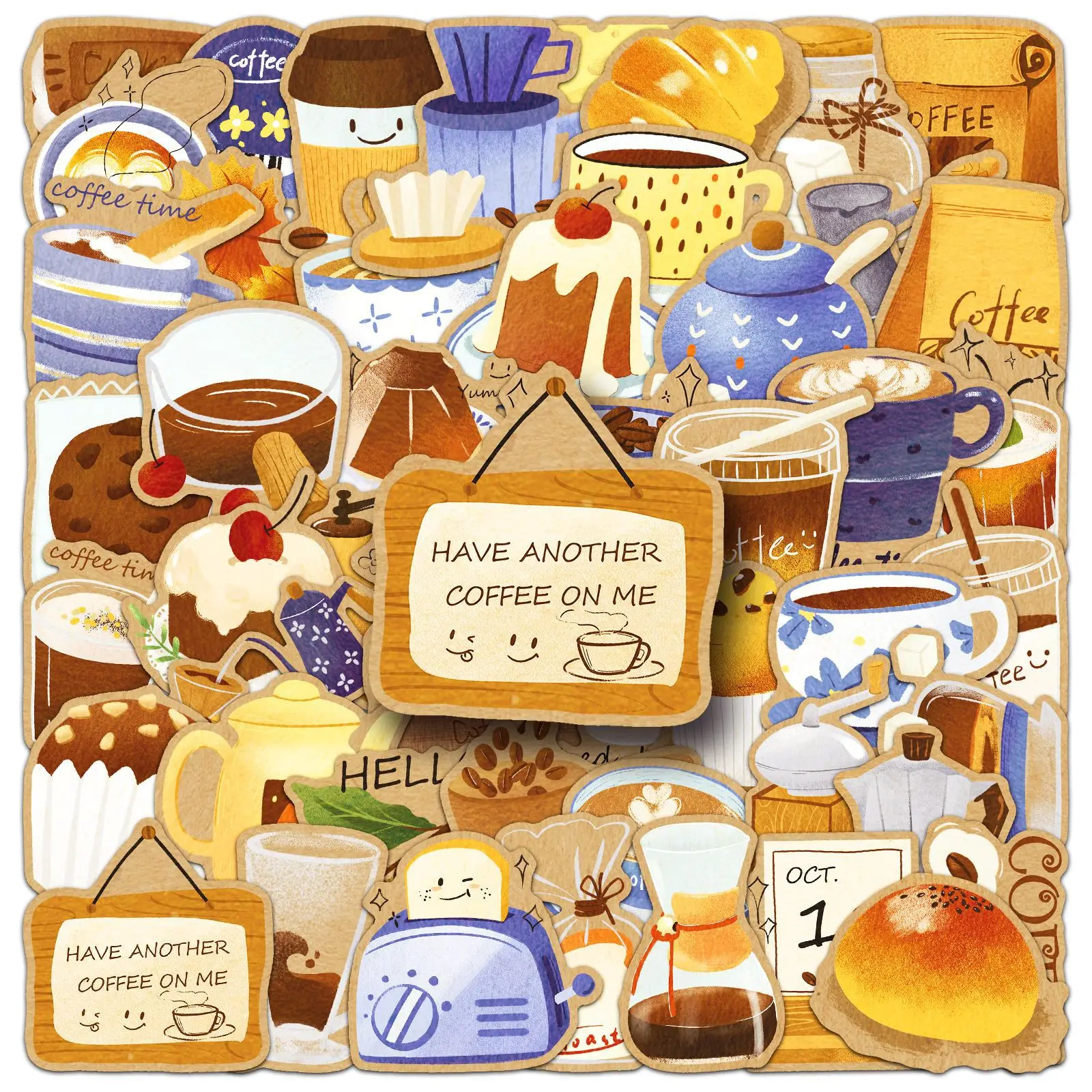10/30/50PCS Cartoon Fresh Coffee Graffiti Stickers Decoration Phone Case Scrapbook Water Cup Suitcase Waterproof Decal Kids Toy
10/30/50PCS Cartoon Fresh Coffee Graffiti Stickers Decoration Phone Case Scrapbook Water Cup Suitcase Waterproof Decal Kids Toy