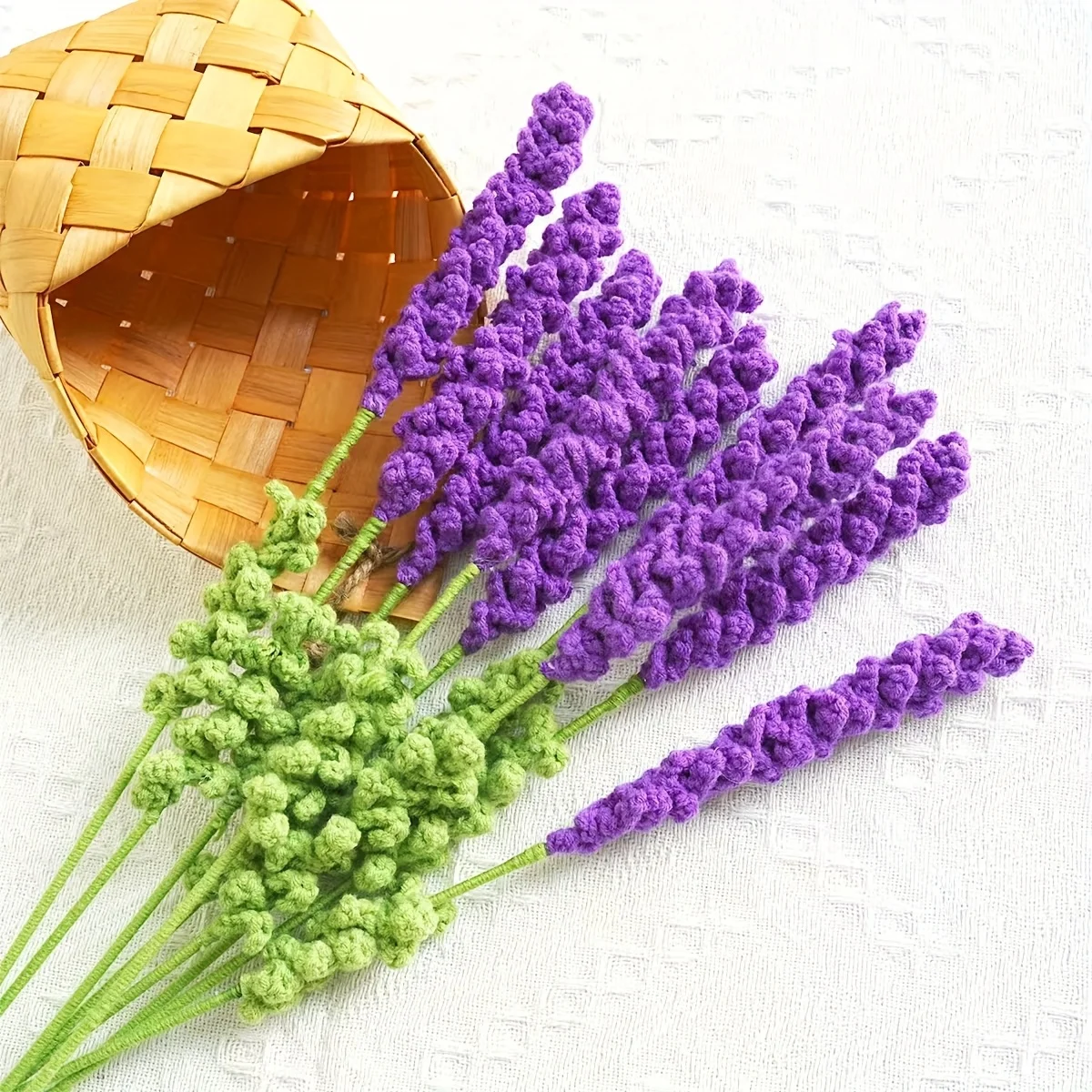 6PCS Handmade Crochet Lavender Bouquets, Suitable for Home Decor in Various Room Types, Festive Decorations, Tabletop Floral A
6PCS Handmade Crochet Lavender Bouquets, Suitable for Home Decor in Various Room Types, Festive Decorations, Tabletop Floral A