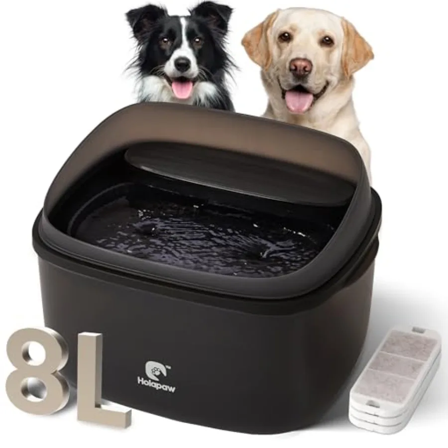 Dog Water Fountain for Large Dogs, 2.1Gal/8L Dog Water Bowl Dispenser, No Spill Automatic Pet Water Fountain for Dogs Cats Mult
Dog Water Fountain for Large Dogs, 2.1Gal/8L Dog Water Bowl Dispenser, No Spill Automatic Pet Water Fountain for Dogs Cats Mult
