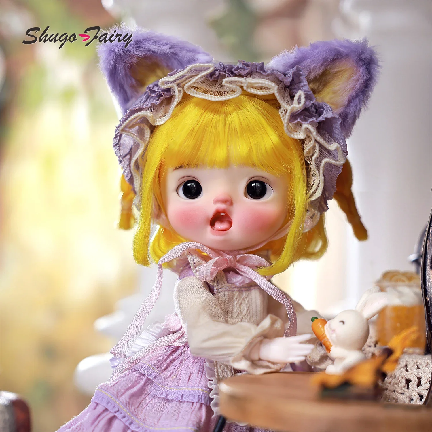 Дыня B 1/6 Bjd куклы омлет тело большая голова фиолетовое винтажное платье Bjd головной убор с животными полный комплект из смолы ShugaFairy
Дыня B 1/6 Bjd куклы омлет тело большая голова фиолетовое винтажное платье Bjd головной убор с животными полный комплект из смолы ShugaFairy