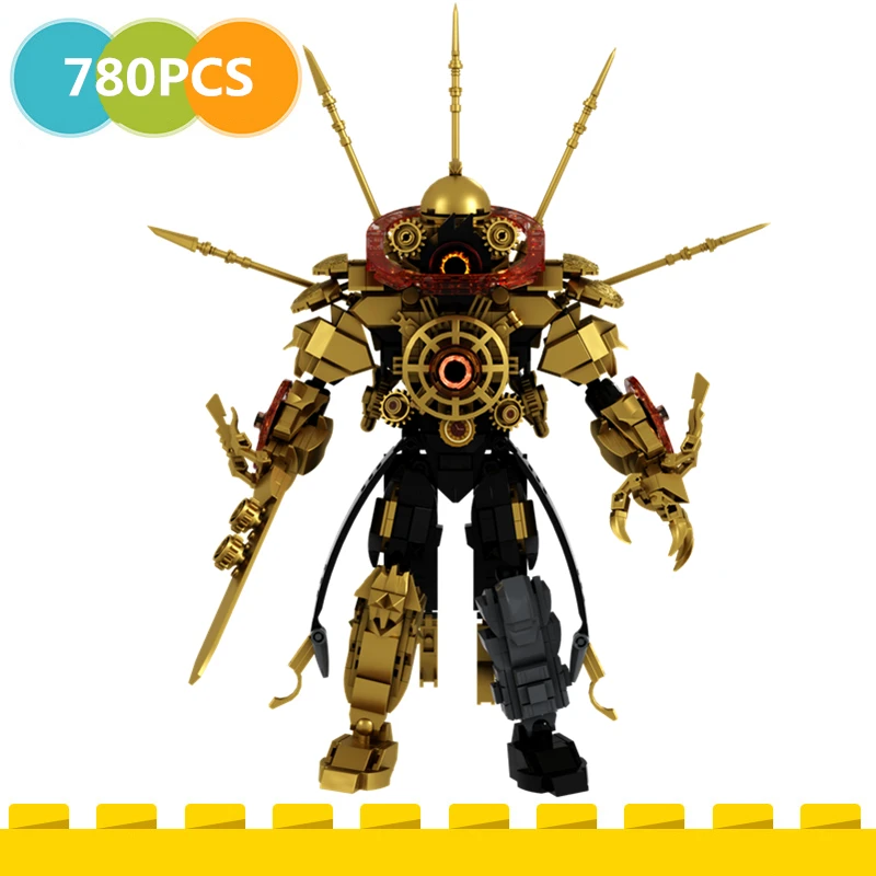 780pcs/set New Dark Skibidi Toilet Series Titan Gold Clock Man MOC Building Blocks DIY Bricks Model Toys For Kids Christmas Gift
780pcs/set New Dark Skibidi Toilet Series Titan Gold Clock Man MOC Building Blocks DIY Bricks Model Toys For Kids Christmas Gift
