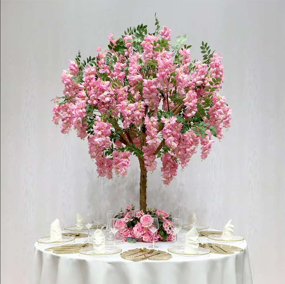 Artificial Cherry Blossom Tree Plant Artificial Garden Decoration Wedding Tree Garden Decoration
Artificial Cherry Blossom Tree Plant Artificial Garden Decoration Wedding Tree Garden Decoration