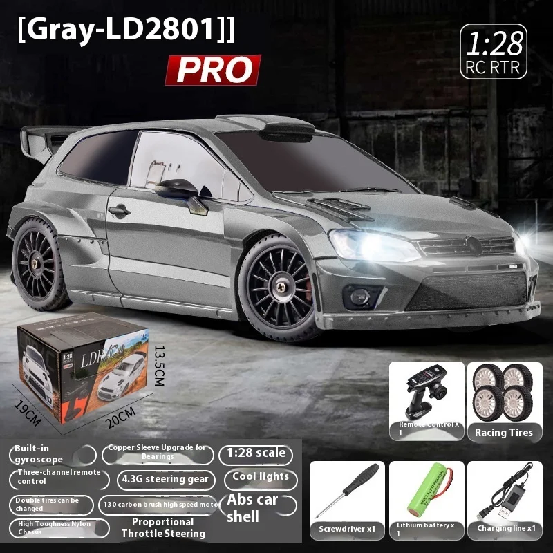 2025 New boys toys Rc drift car LD2801Pro with gyroscope 1:28 Full Proportion 4WD 2.4G Remote Control Car Toys for Adults 
2025 New boys toys Rc drift car LD2801Pro with gyroscope 1:28 Full Proportion 4WD 2.4G Remote Control Car Toys for Adults