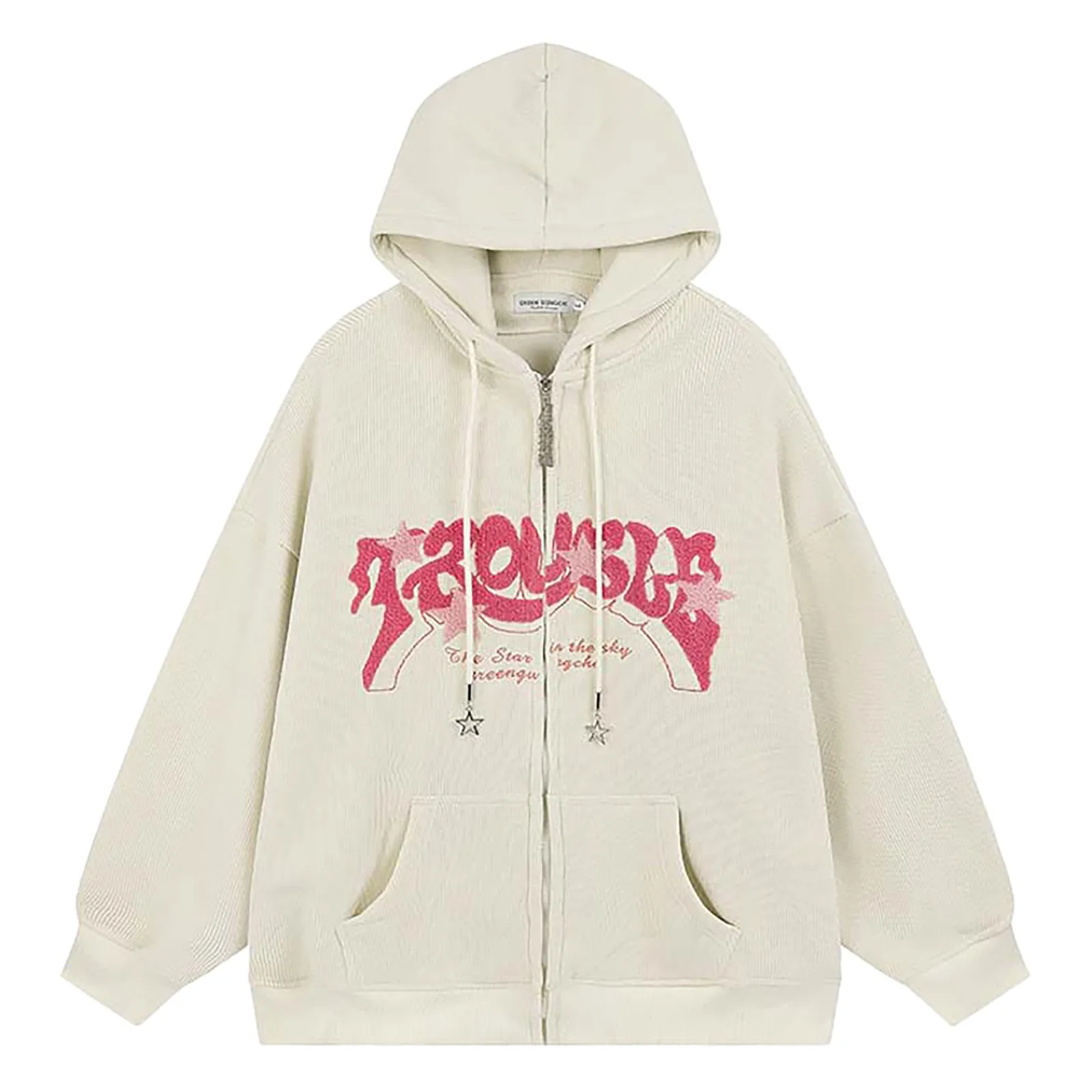 Y2k Hoodie For Women Letter Embroidery Hooded Sweatshirt Zipper Long Sleeve Hoodie Top Female Clothes Preppy Style Streetwear
Y2k Hoodie For Women Letter Embroidery Hooded Sweatshirt Zipper Long Sleeve Hoodie Top Female Clothes Preppy Style Streetwear