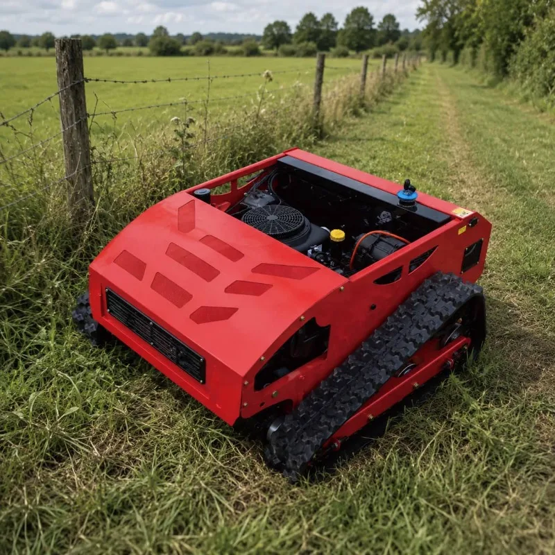 Outdoor Remote Control Grass Mower Tracked Weed Cutting Machine Customized for Garden Orchard and Roadside
Outdoor Remote Control Grass Mower Tracked Weed Cutting Machine Customized for Garden Orchard and Roadside