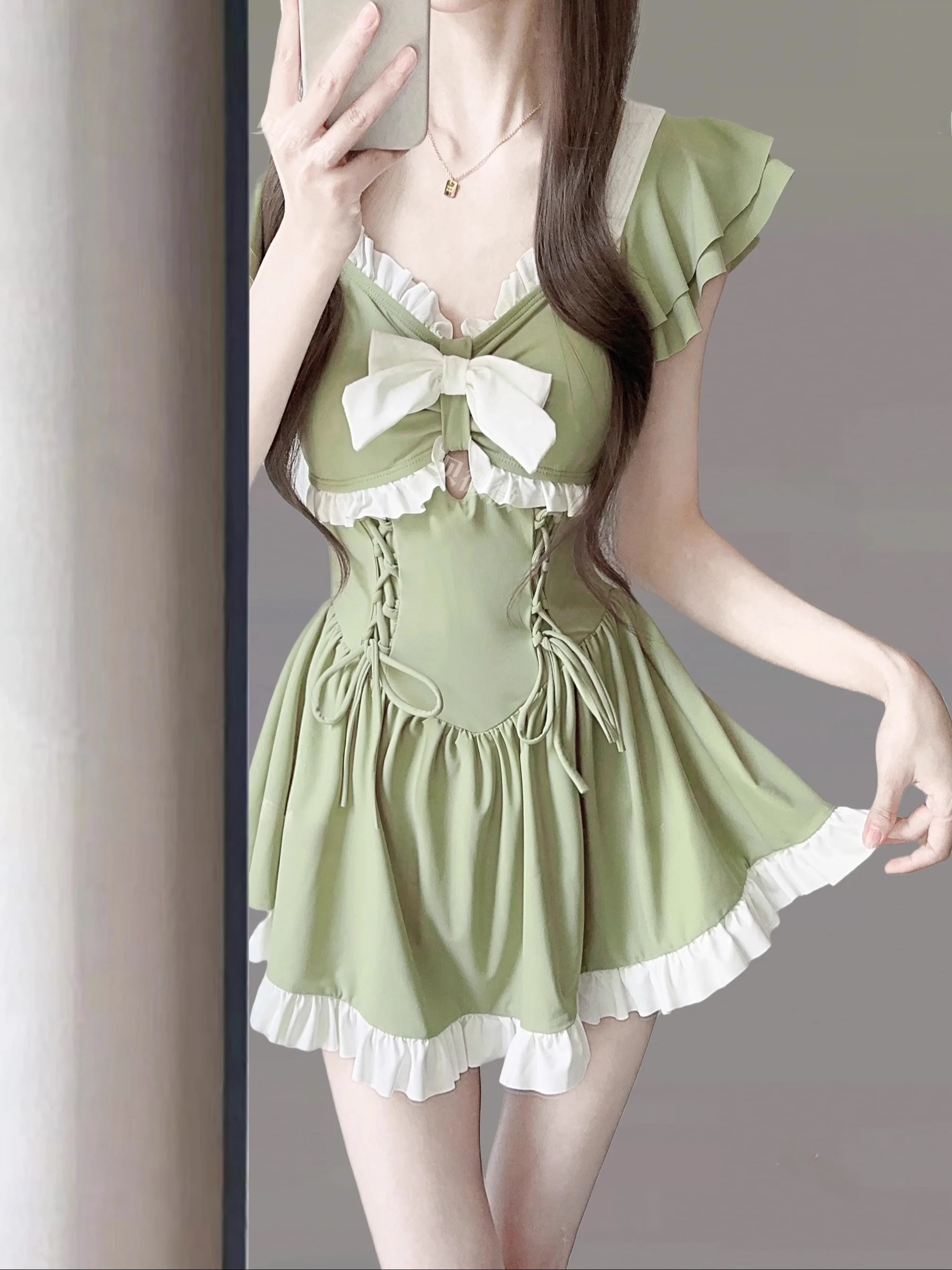 Купальник-монокини Baiwei Micro Bikini: Скромный, с высокой талией, скрывающий живот, для термальных источников, повседневный, с эффектом утяжки
Купальник-монокини Baiwei Micro Bikini: Скромный, с высокой талией, скрывающий живот, для термальных источников, повседневный, с эффектом утяжки