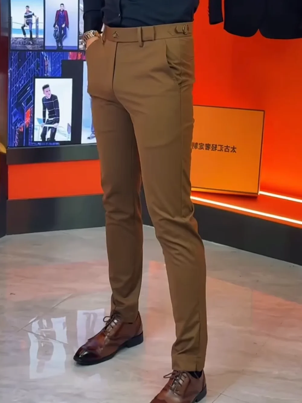 Spring Summer Men's Slim Fit Busin Casual Pants High End mid Waist Meticulous Waed Long Trousers Versatile Youthful Sle
Spring Summer Men's Slim Fit Busin Casual Pants High End mid Waist Meticulous Waed Long Trousers Versatile Youthful Sle