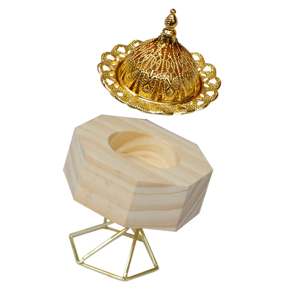 Wood Incense Burner Middle East Style Desktop Censer Holder for Aromatherapy Home Yoga Study Incense Cone Holder
Wood Incense Burner Middle East Style Desktop Censer Holder for Aromatherapy Home Yoga Study Incense Cone Holder