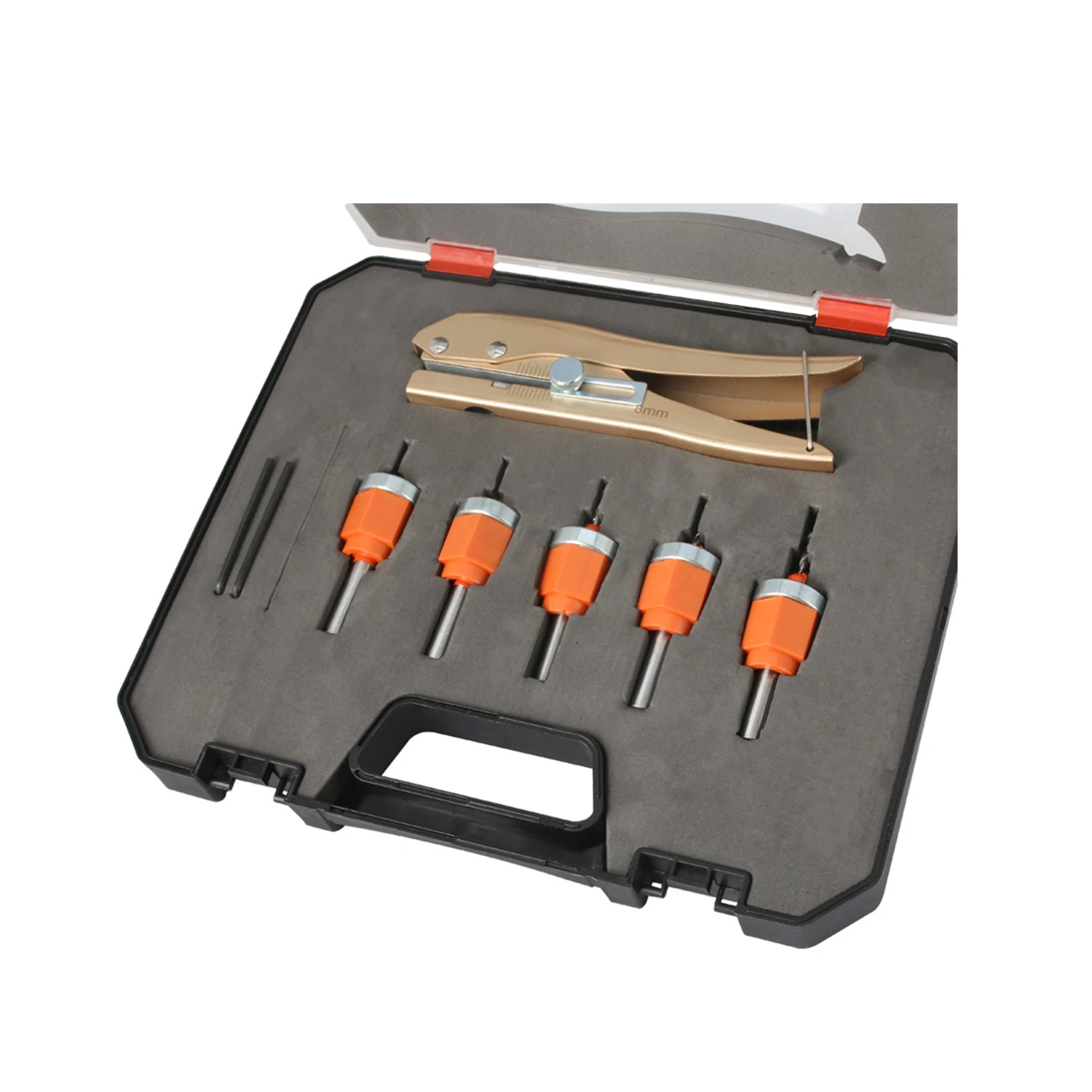 8mm Heavy Duty Countersunk Drill Puncher Bit Set Portable Edge Banding Punching Handheld Metal Punching Tool
8mm Heavy Duty Countersunk Drill Puncher Bit Set Portable Edge Banding Punching Handheld Metal Punching Tool