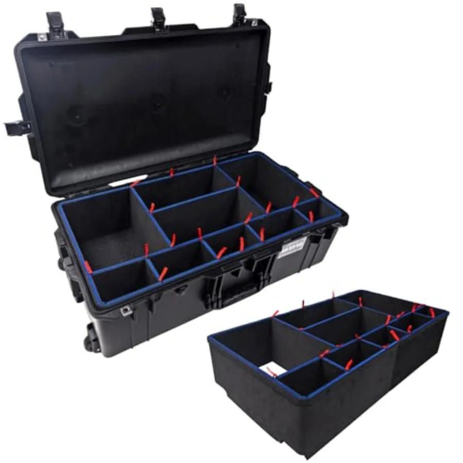 【Spot goods】Upgrade DIY Divider System for Pelican 1615 Case Customizable Organizer with U-Clips and Red Pull Tabs Secure Foam
【Spot goods】Upgrade DIY Divider System for Pelican 1615 Case Customizable Organizer with U-Clips and Red Pull Tabs Secure Foam