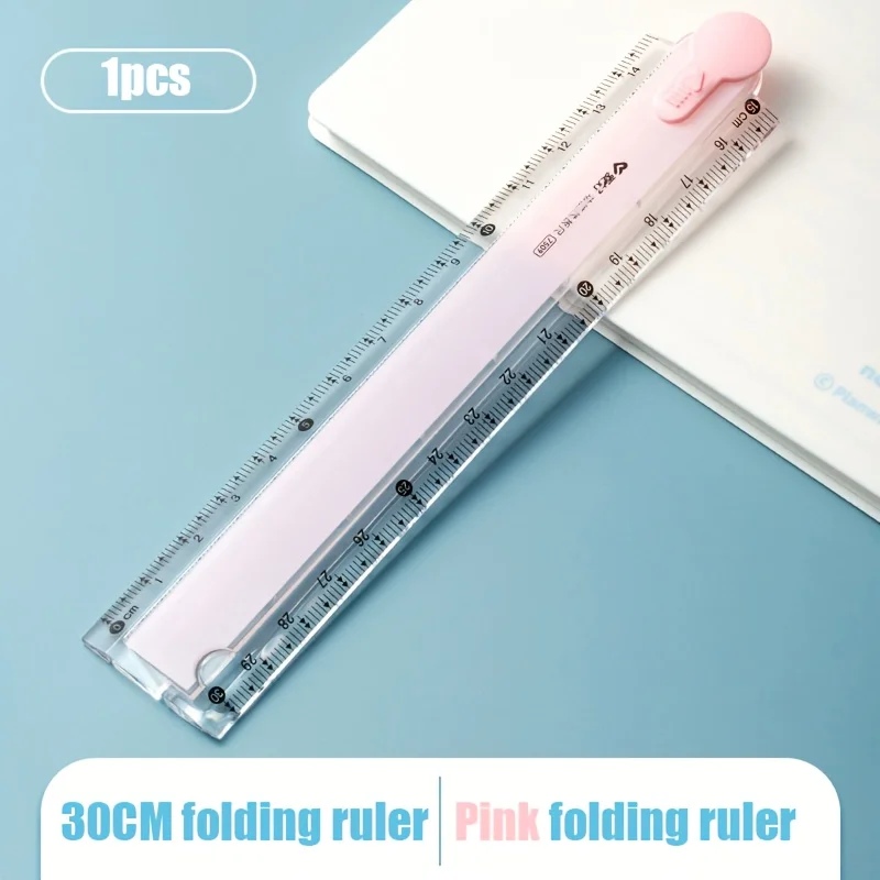 1pc 30cm Folding Ruler Plastic Foldable Measuring Tool Carpenter Ruler School Office Folable Measuring Drafting Supplies
1pc 30cm Folding Ruler Plastic Foldable Measuring Tool Carpenter Ruler School Office Folable Measuring Drafting Supplies