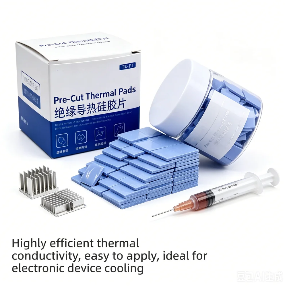 100Pcs 12x12x1.5mm Insulated Thermal Silicone Pads Pre-Cut Heat Conductive for CPU GPU LED Electronic Cooling
100Pcs 12x12x1.5mm Insulated Thermal Silicone Pads Pre-Cut Heat Conductive for CPU GPU LED Electronic Cooling
