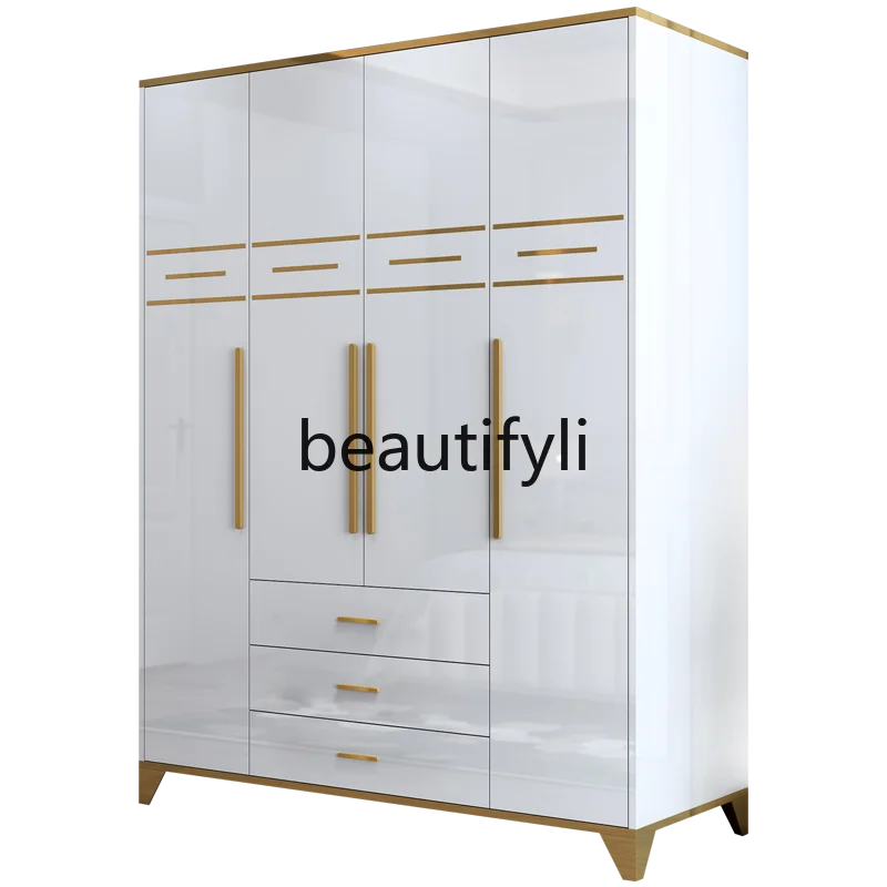 Light luxury wardrobe Modern simple bedroom wardrobe Solid wood wardrobe Storage storage cabinet
Light luxury wardrobe Modern simple bedroom wardrobe Solid wood wardrobe Storage storage cabinet