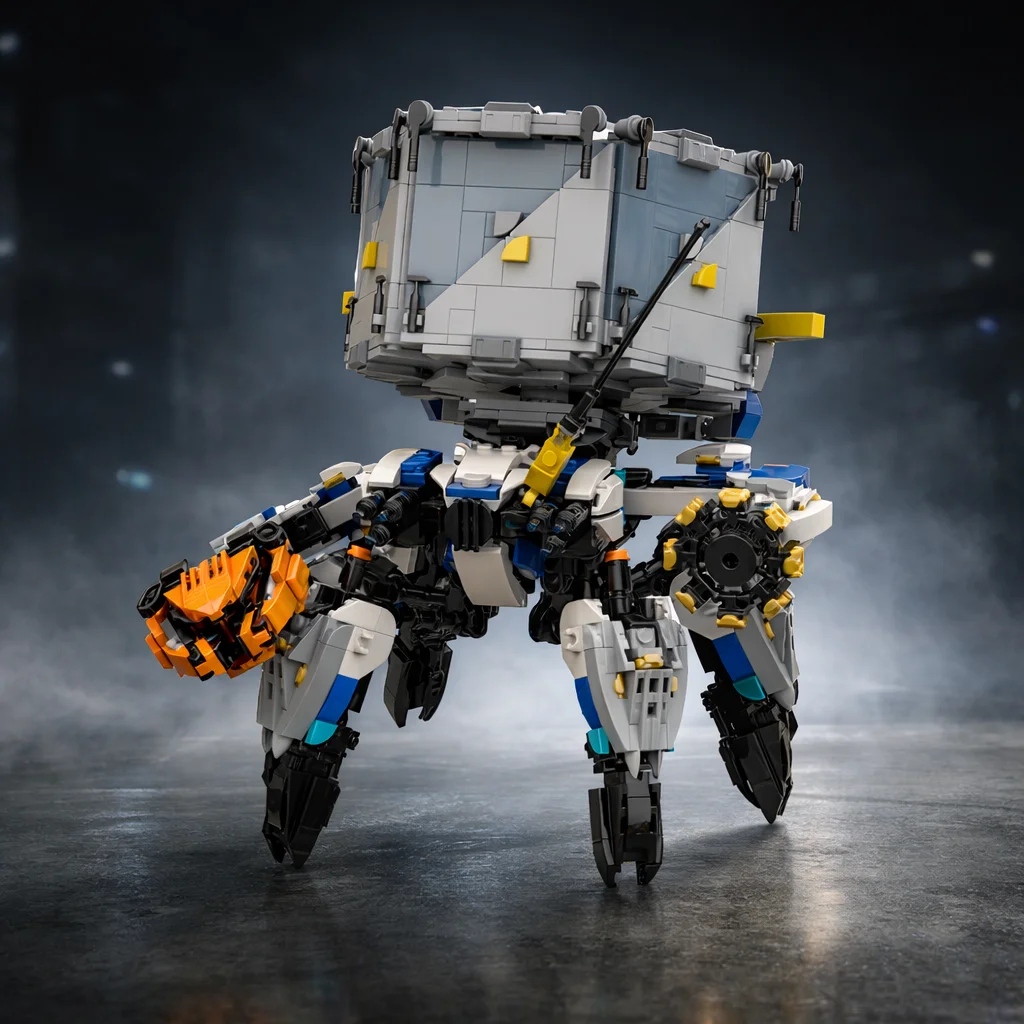 MOC Walking Shell Mecha Crab Building Blocks Creative Robot Animal Model Kit Assembly Bricks Toy Gift for Kids Adults Collectors
MOC Walking Shell Mecha Crab Building Blocks Creative Robot Animal Model Kit Assembly Bricks Toy Gift for Kids Adults Collectors