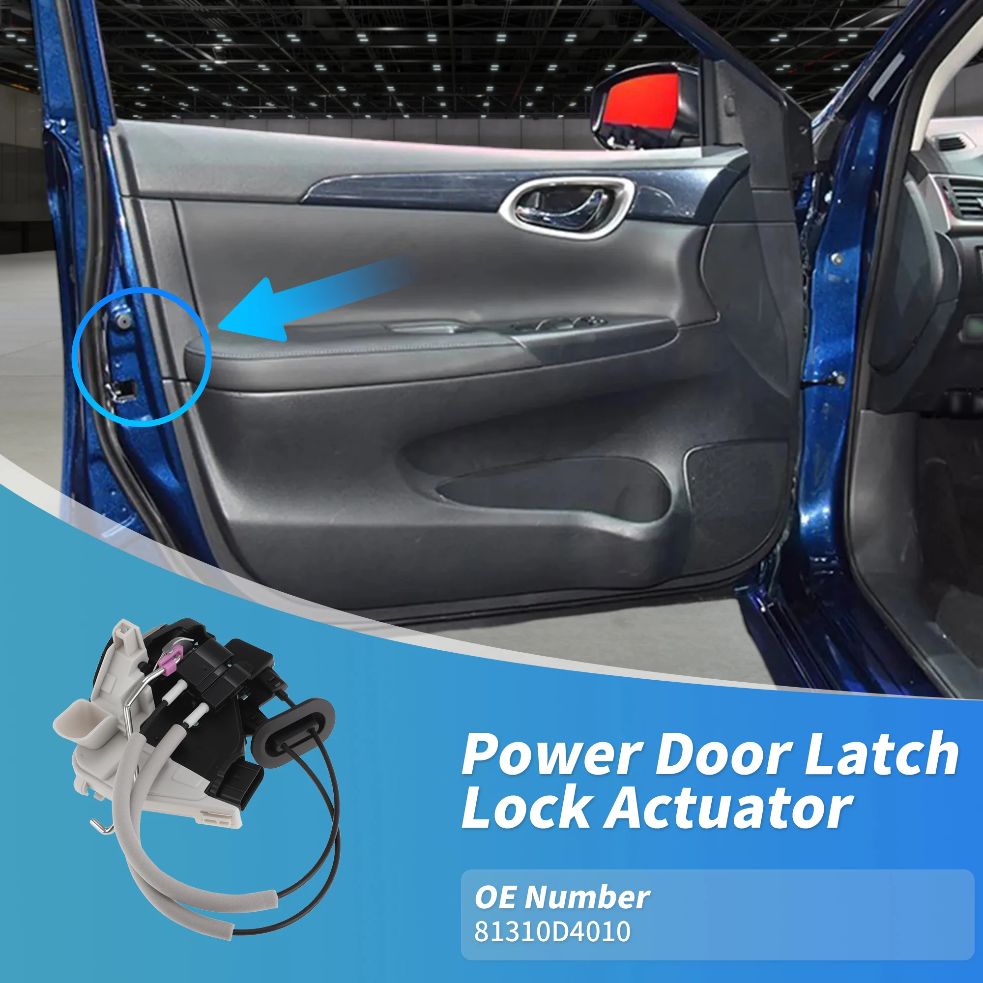 UXCELL 81310D4010 Front Left Power Door Lock Actuator for Kia Optima 2015-2020
UXCELL 81310D4010 Front Left Power Door Lock Actuator for Kia Optima 2015-2020