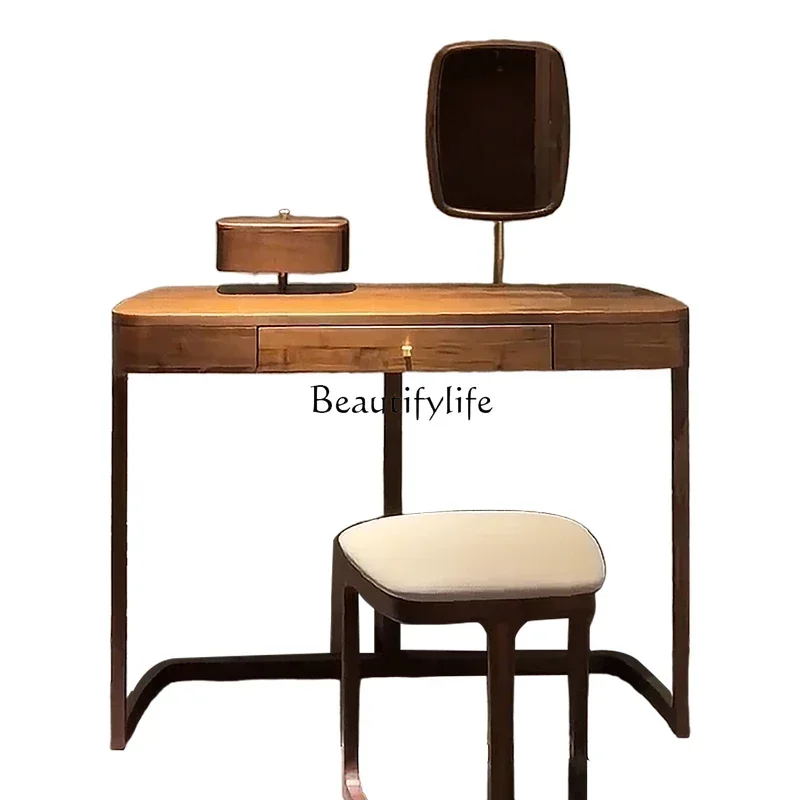 Italian solid wood dresser retro simple medium and ancient style small apartment light luxury minimalist makeup cabinet
Italian solid wood dresser retro simple medium and ancient style small apartment light luxury minimalist makeup cabinet