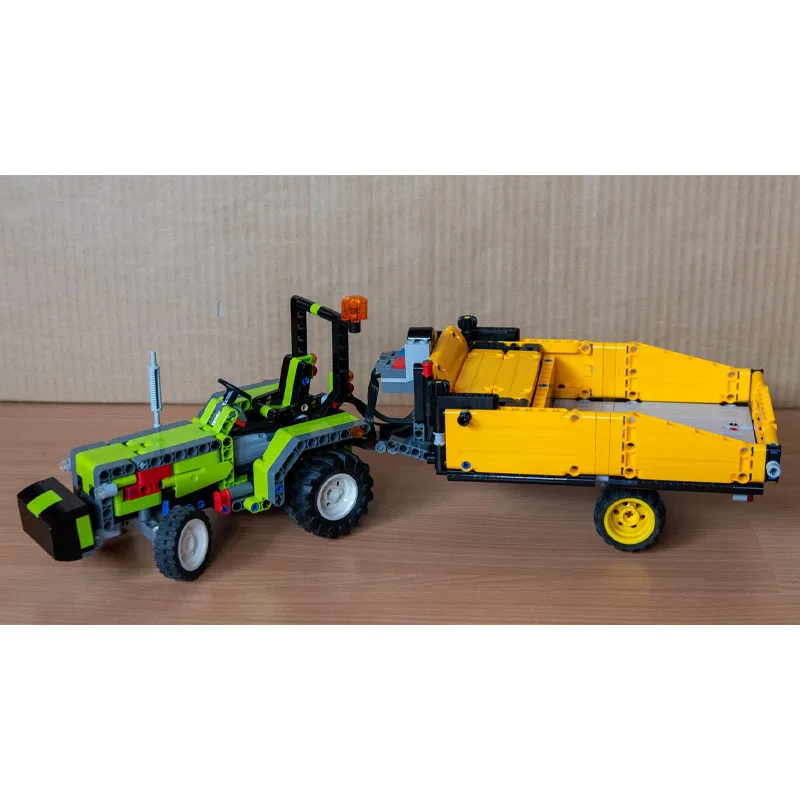 MOC-90775 Urban Farm Small Agricultural Tractor Building Block Model, 726Parts, Boys' Children's Birthday and Christmas Toy Gift
MOC-90775 Urban Farm Small Agricultural Tractor Building Block Model, 726Parts, Boys' Children's Birthday and Christmas Toy Gift