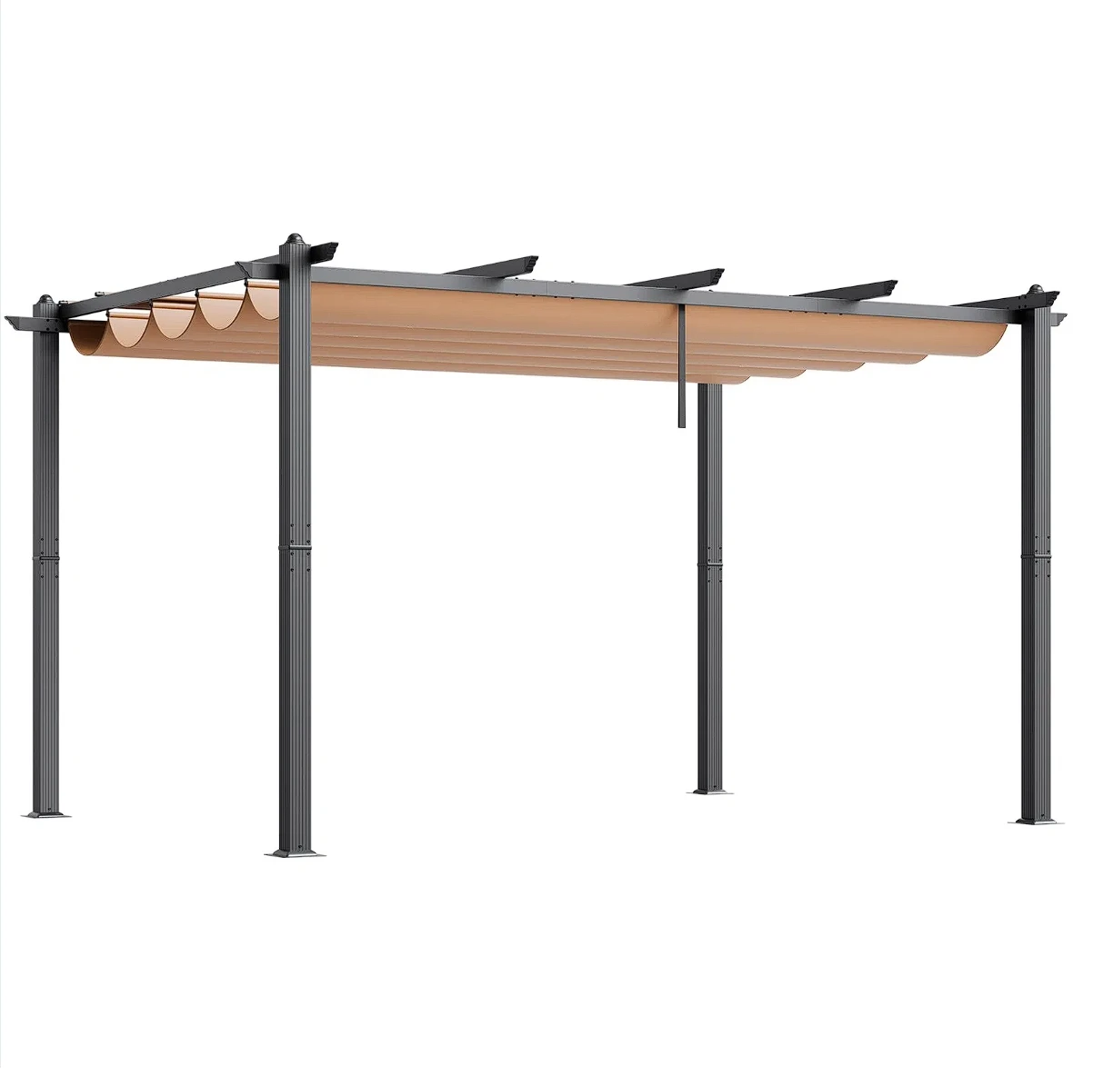 VEVOR 10'x13' Открытая выдвижная пергола с навесом от солнца, алюминиевый, бежевый
VEVOR 10'x13' Открытая выдвижная пергола с навесом от солнца, алюминиевый, бежевый