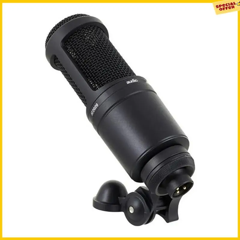 A25P 2X Audio AT2020 Кардиоидный конденсаторный микрофон 20-20000 Гц Трехконтактный XLRM Мужской микрофон для записи якоря Караоке Микрофон
A25P 2X Audio AT2020 Кардиоидный конденсаторный микрофон 20-20000 Гц Трехконтактный XLRM Мужской микрофон для записи якоря Караоке Микрофон