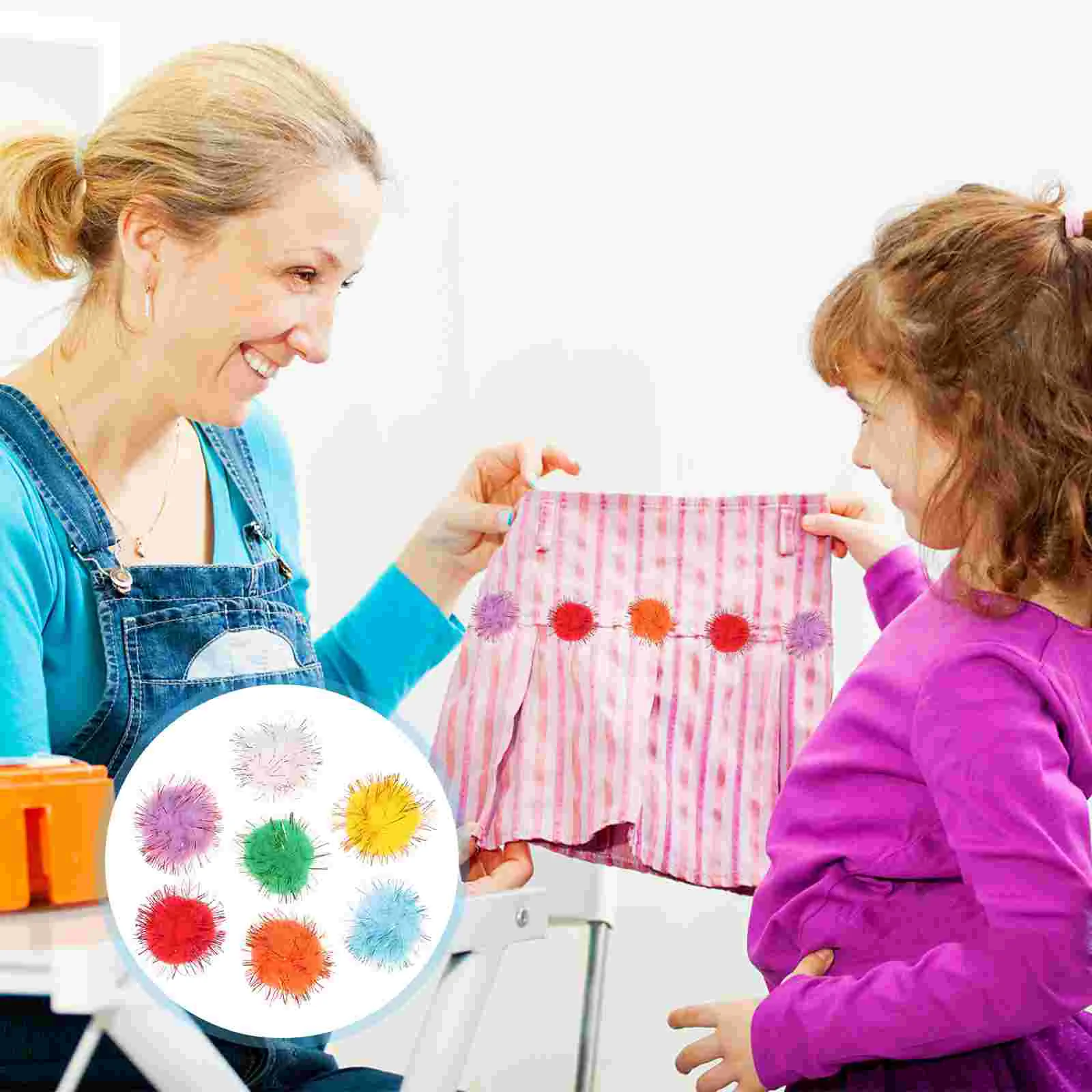200 Pcs Craft Kits for Adults Baby Toys Plush Ball Artificial Colorful Fluffy Balls
200 Pcs Craft Kits for Adults Baby Toys Plush Ball Artificial Colorful Fluffy Balls