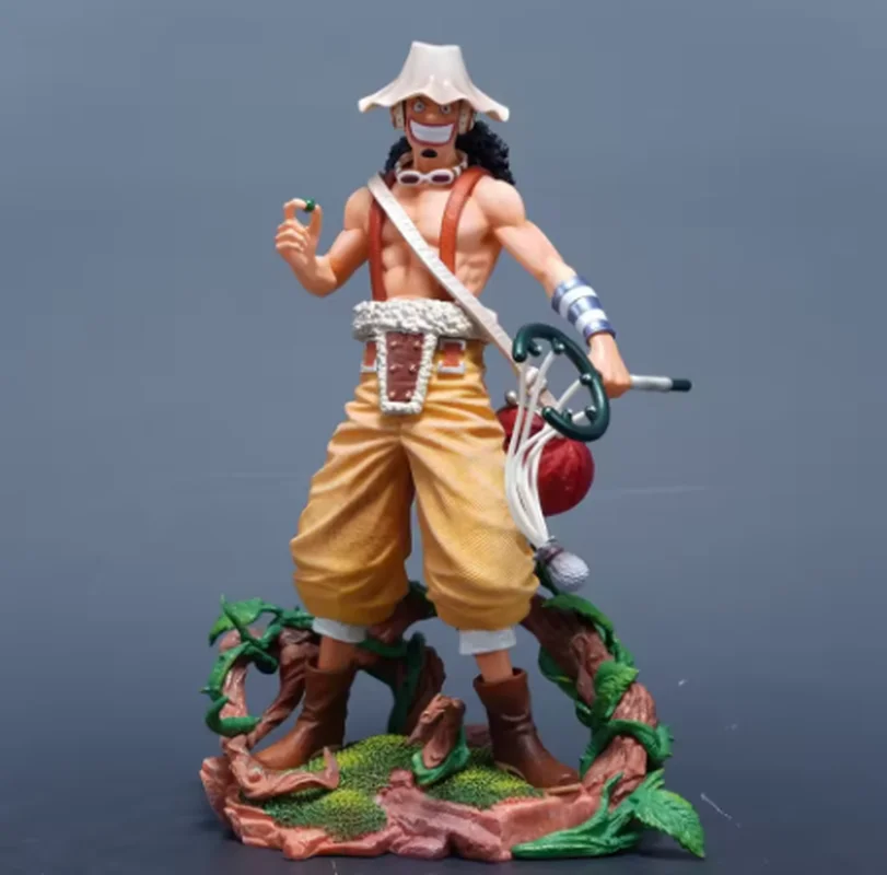 One Piece Anime Sogeking Usopp Battle PVC Action Figure Collectible Model Toy for Kids Sailing Again Sniper King Theme
One Piece Anime Sogeking Usopp Battle PVC Action Figure Collectible Model Toy for Kids Sailing Again Sniper King Theme