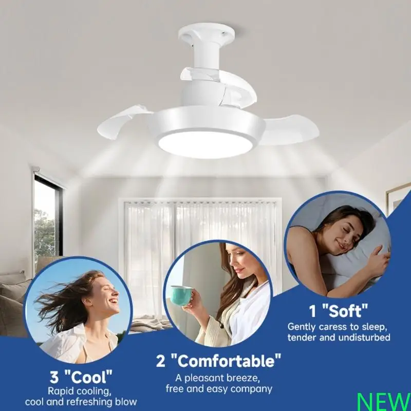 42cm Ceiling Fan Lights with Remote Control Quiet Hanging Fan with LED Light for Living Room Bedroom Office Easy to Install
42cm Ceiling Fan Lights with Remote Control Quiet Hanging Fan with LED Light for Living Room Bedroom Office Easy to Install