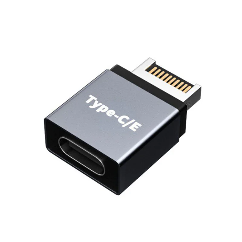USB 3.1 Front Panel Header Type E to USB C Type C Expansion Cable Adapter Connector for Desktop Computer Motherboard Plug
USB 3.1 Front Panel Header Type E to USB C Type C Expansion Cable Adapter Connector for Desktop Computer Motherboard Plug